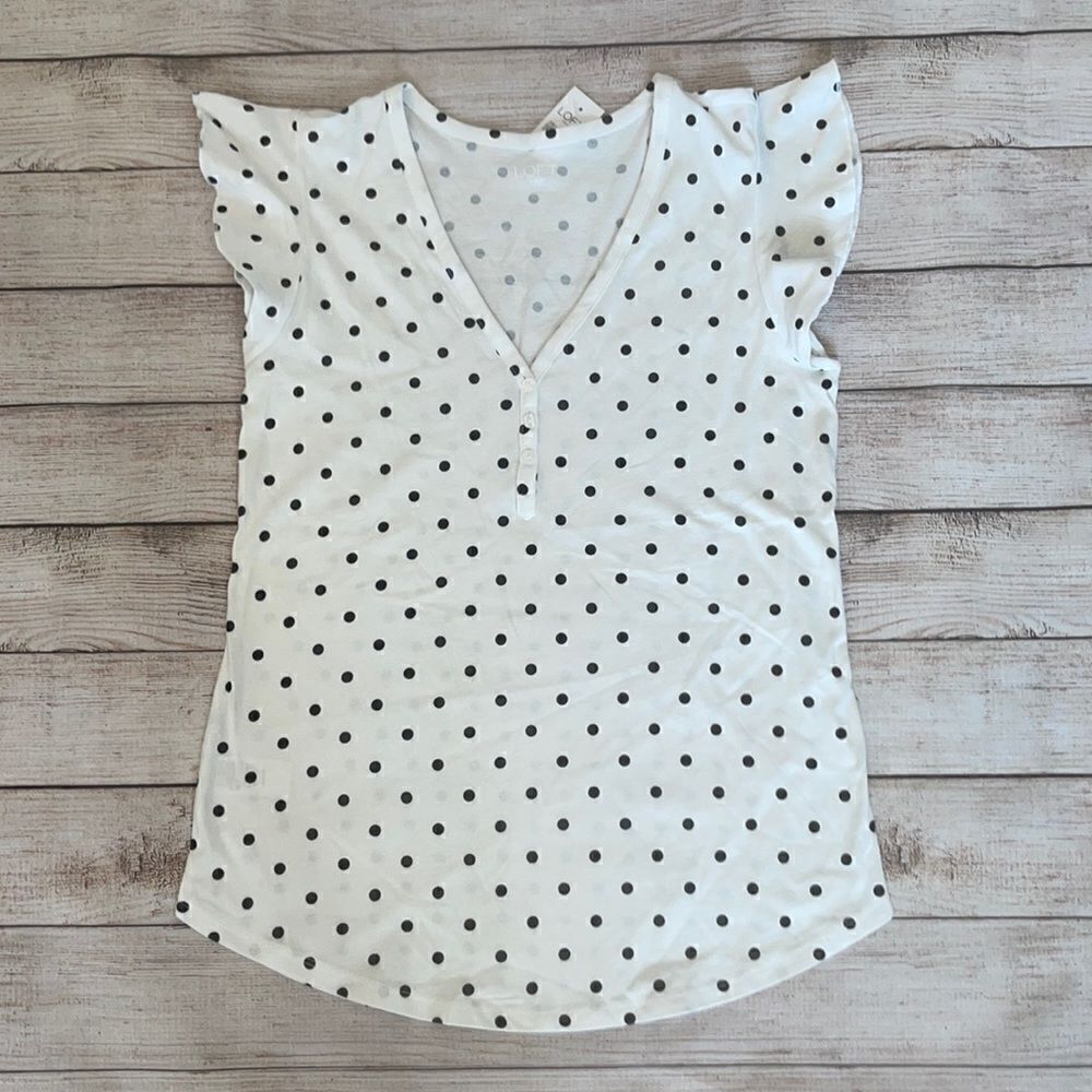 Loft Flutter Sleeve Tee - Picture 2 of 3